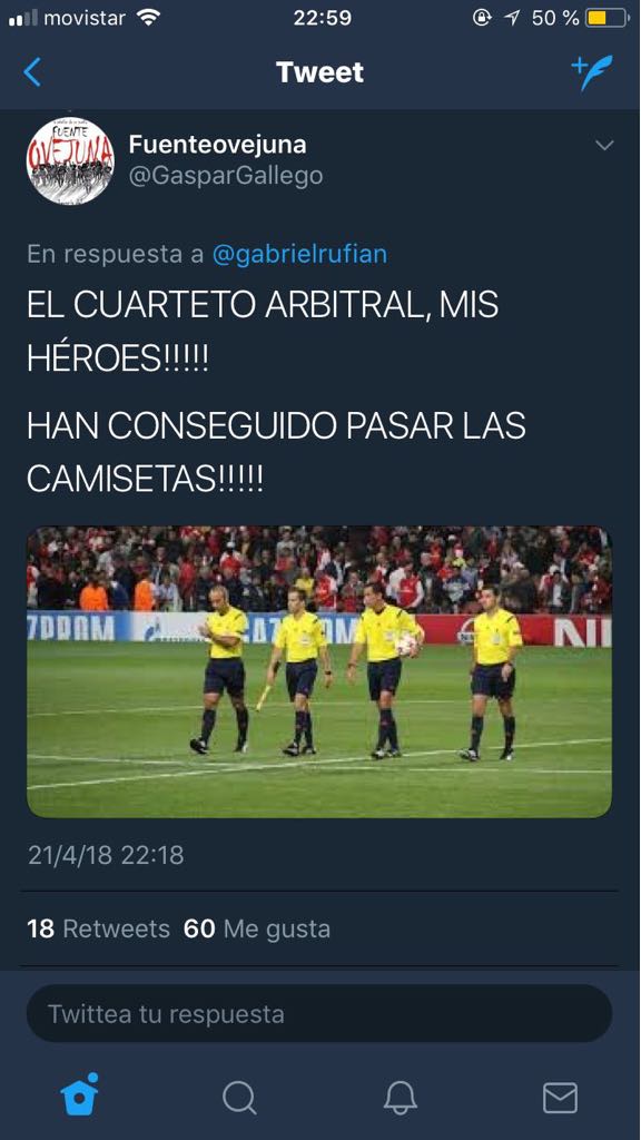 En 3,2,1.... prohibit el groc pels àrbitres!! 😂