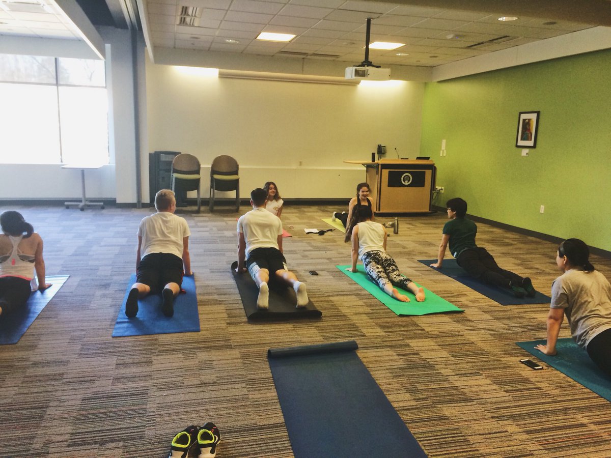 Huge thanks to our members Natalie and Paige for being our instructors for our yoga event! Another thanks to all who participated! It was a great way to kick off Earth Day 🌎