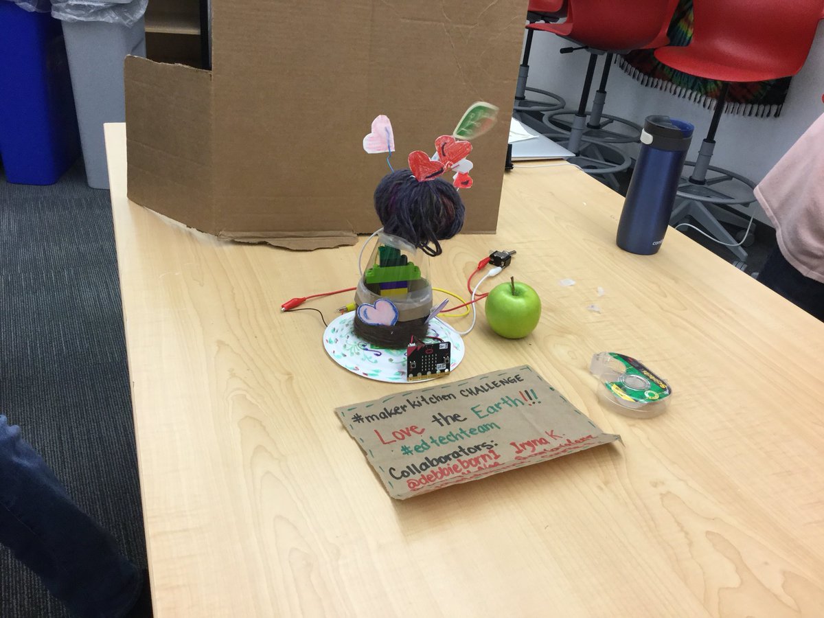 mszhu_sjs's tweet photo. #MakerKitchen https://t.co/iyOrCjGQYu