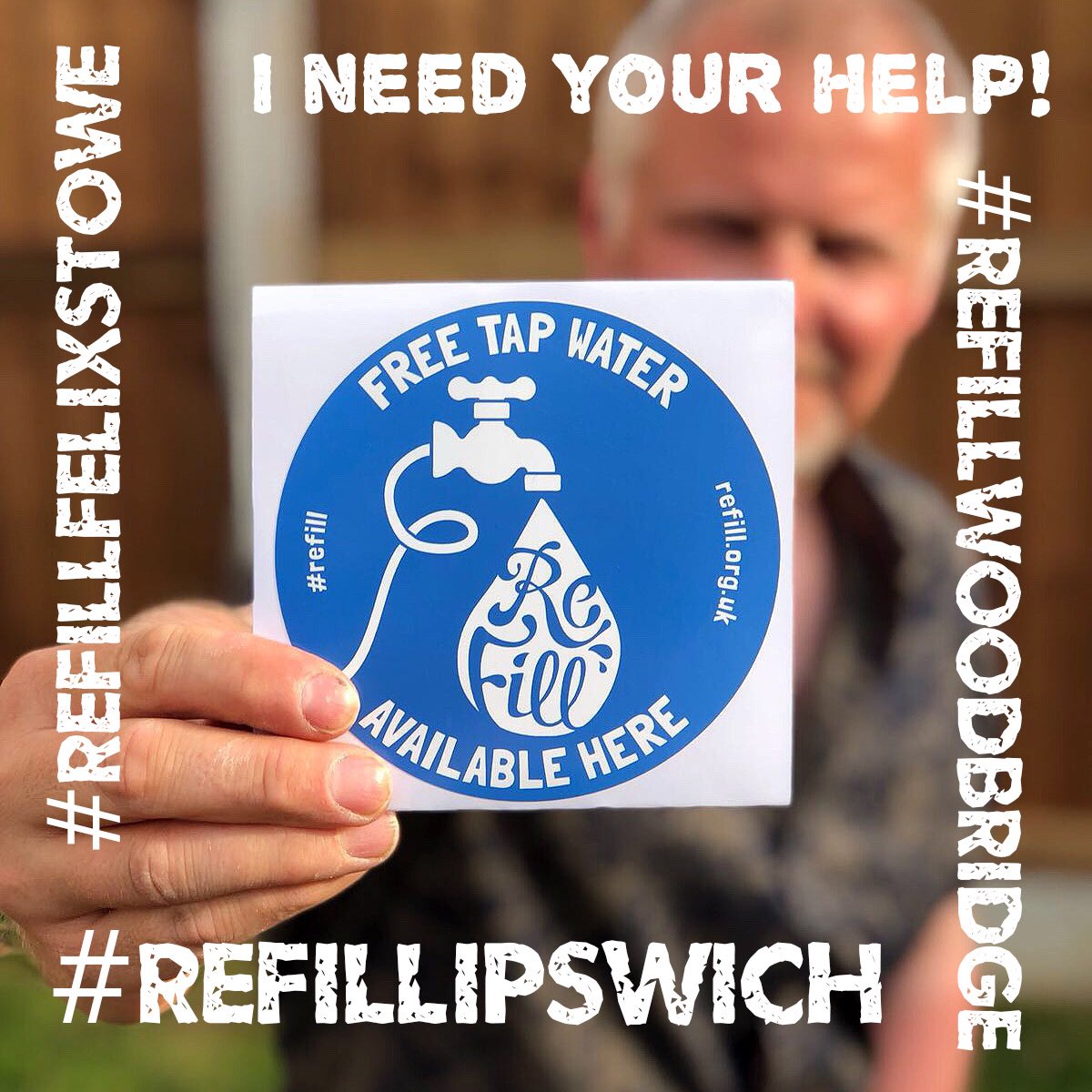 It’s #Earthday and what better day to announce that the fab #Refill initiative is coming to #Suffolk. I’m looking for volunteers to help make three teams. One for #RefillIpswich, #RefillWoodbridge and @RefillFelixstowe. Get in touch to find out more. #planetsuffolk