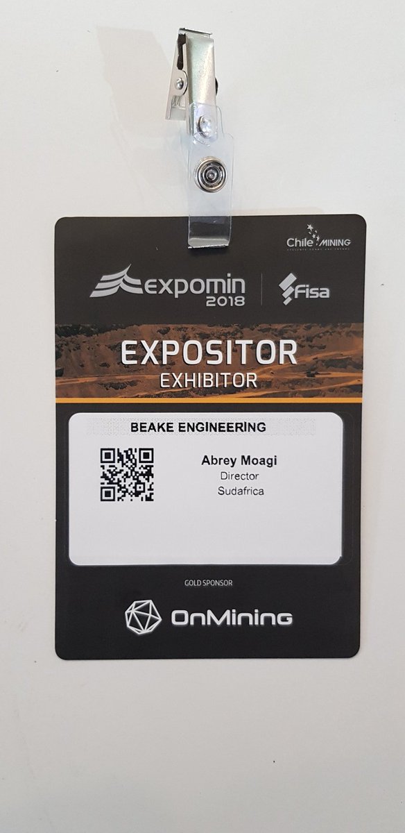 AbreyMoagi's tweet photo. #Beake is present in the #Expomin2018, Please visit us at stand no 1D42, for your Engineering Solutions discussion. https://t.co/liJ7WAwBKW