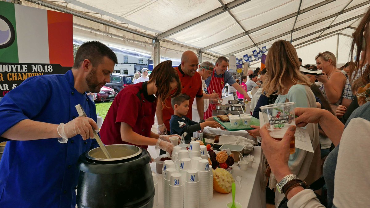 CorkBilly's tweet photo. Here's the 1,2,3, after a great #chowdercookoff in #Kinsale today: 1 Cronin's of Newcastlewest; 2 Waterfront Hotel Donegal; 3 Marine Hotel, Ballycastle, Co. Antrim. @marinehotelni @Goodfoodcircle https://t.co/0h5B2I7hWT