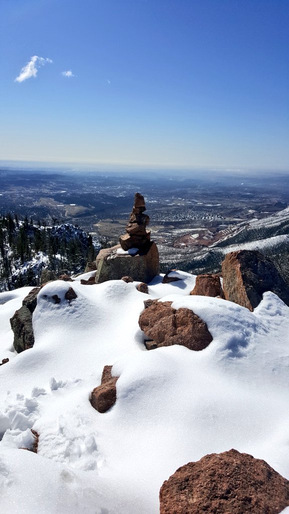 joegeezi's tweet photo. Muddy, wet, snowy and slick🙌🏽 #SundayFunday was all about earning the view. Time to wash some clothes yeaaa😧
.
.
#earnyourview #peak #pushpeaks https://t.co/XVwxUQJrj5