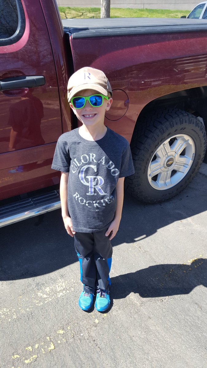 JoshLindenstein's tweet photo. Root root rooting for a @Rockies win for my birthday dude. Maybe a @Chuck_Nazty or Arenado homer for icing on the cake. #CoorsField here we come! https://t.co/xqCVx1EM59