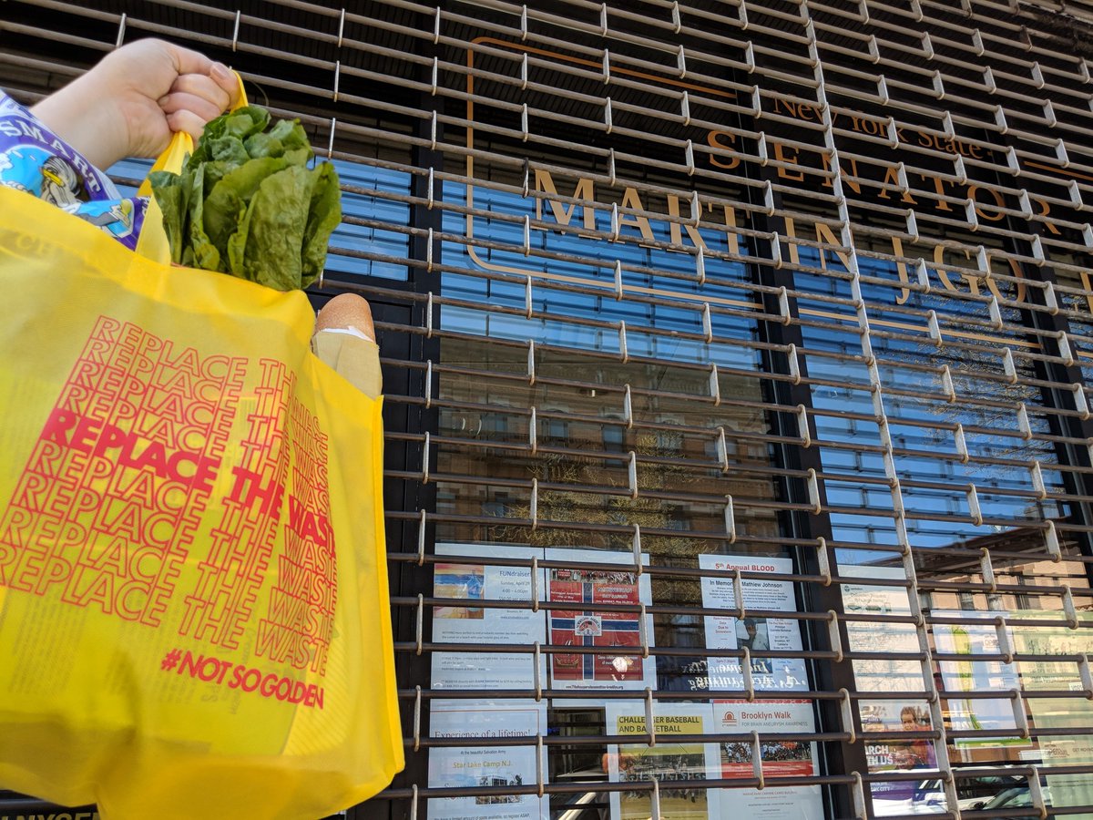 danhetx's tweet photo. We enjoyed our new reusable shopping bags so much we wanted to show them to @SenMartyGolden on the way home! #ReplaceTheWaste #NotSoGolden #EarthDay https://t.co/NA4gS4RRUF