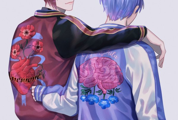 「blue hair from behind」 illustration images(Oldest)