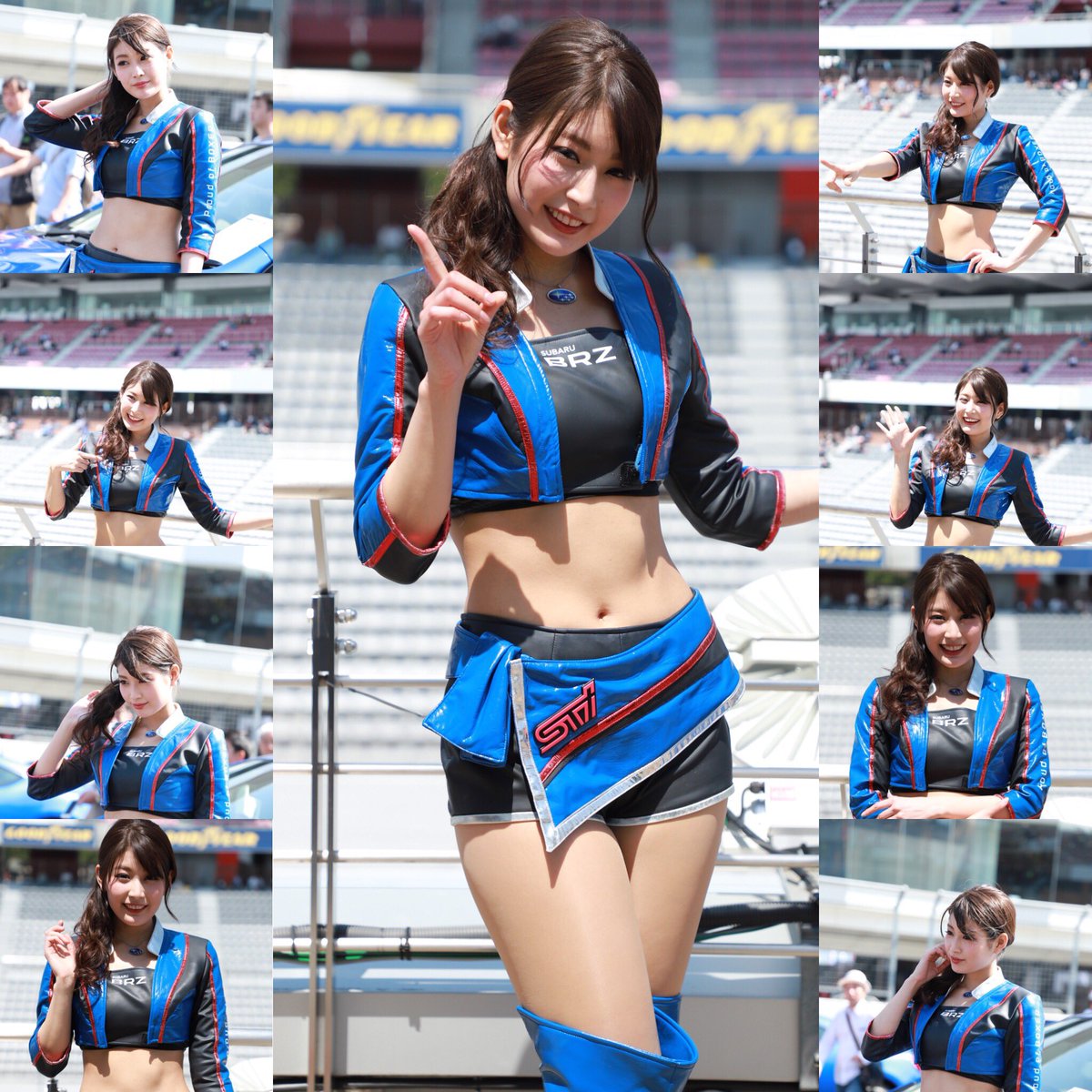 暴力車両 モーターファンフェスタで撮影した沢すみれさんの写真をアレンジしてみました 富士スピードウェイ Fsw モーターファンフェスタ 沢すみれ