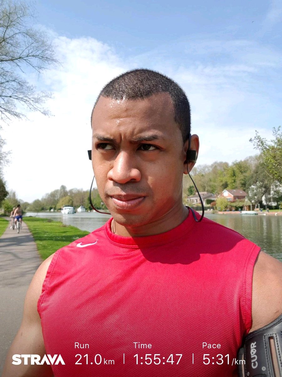 TigerNichols's tweet photo. Felt good and weather was nice for a challenge, ended up with a little half marathon #ttaining #ukrunchat: https://t.co/fYjzq8N2mx https://t.co/IZx6D7jCmB