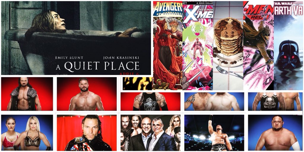 In Ep.16 hear our thoughts on #WWE ‘s #SuperstarShakeup ! Who’s the big winners &amp; losers? Plus we review #AQuietPlace &amp; some recent books from #DCComics #marvelcomics #PodernFamily #RAW #HorrorMovies 
#SmackDownLIVE 
Podbean: goo.gl/Zb9Unn
iTunes:goo.gl/Bewwgc