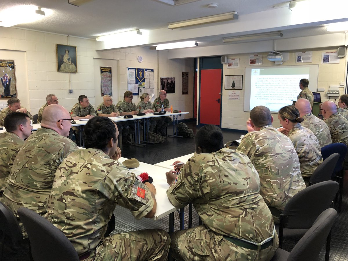 Maj_Pea's tweet image. And So It Begins - The first of the new @ArmyCadetsUK KGVI course has kicked off. The students are settling into a coaching and mentoring course which will last until tomorrow lunchtime. #KGVI0118 @CTCFrimleyPark @acftrgadviser 👍🏻