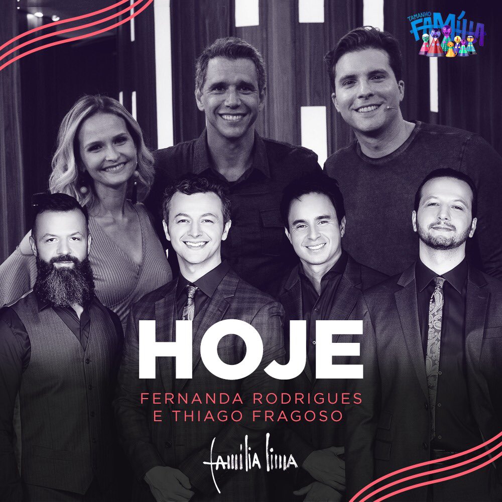 Hoje tem Tamanho Família, com esses queridos! <3
📷 Raphael Dias / <a href="/gshow/">gshow</a>