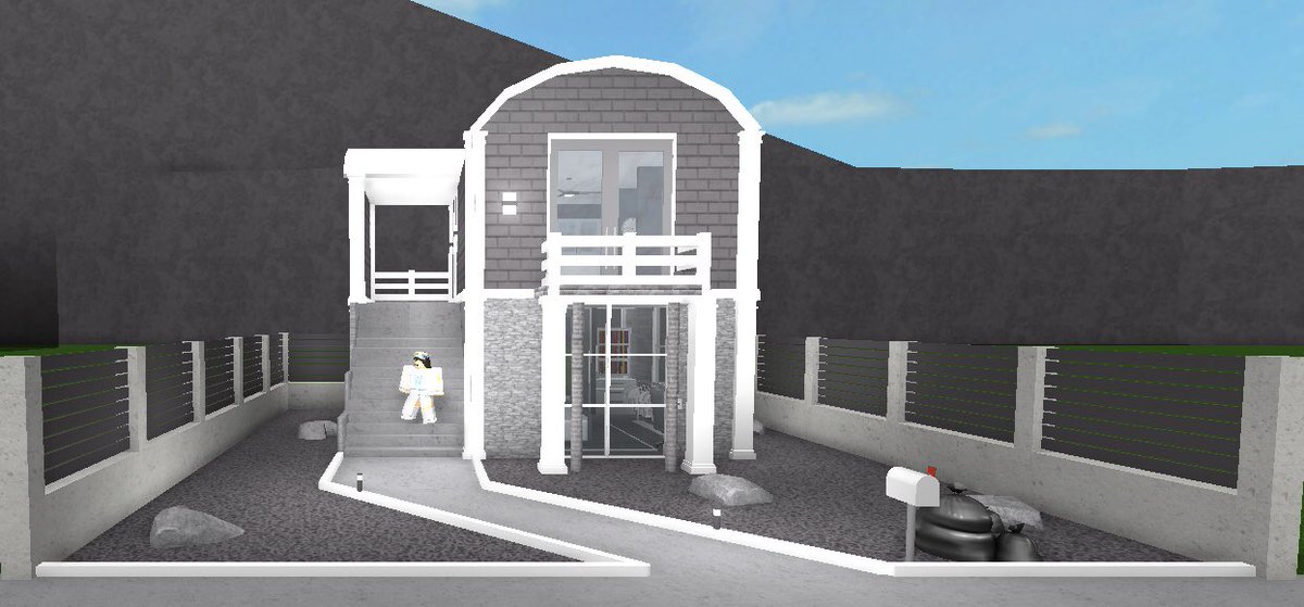 aesthetic roblox homes 2 stories