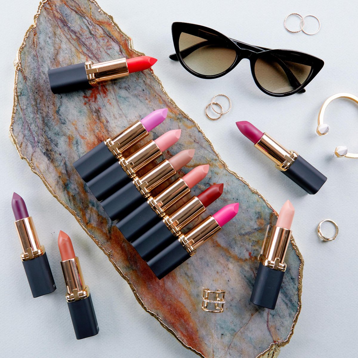 LOrealParisUSA's tweet photo. Ooh la la 💕Colour Riche Matte lipsticks are ready for spring! https://t.co/hbPJsgoqA7