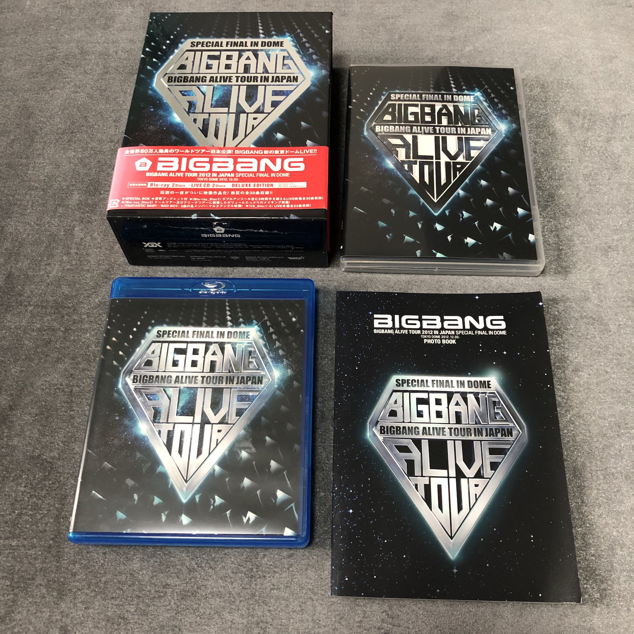 Ready Stock In Bio Ready Stock Bigbang Alive Tour In Japan Bluray Dvd Cd Official From 2 Bluray Dvd 2 Cd Photobook