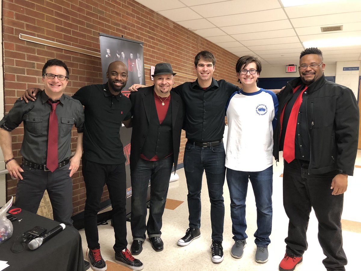 ColSnyder's tweet image. Thank you @ballinthehouse for sharing your gifts &amp;amp; talents with our kids yesterday @cbacfest   What an amazing night! #Acapella #cbsd