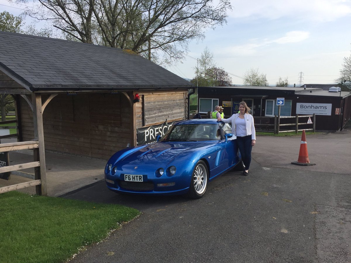 Electric Blue has her own parking place @Prescott2014 <a href="/Bugatti_OC/">Bugatti Owners Club</a> <a href="/Bugatti/">Bugatti</a>
