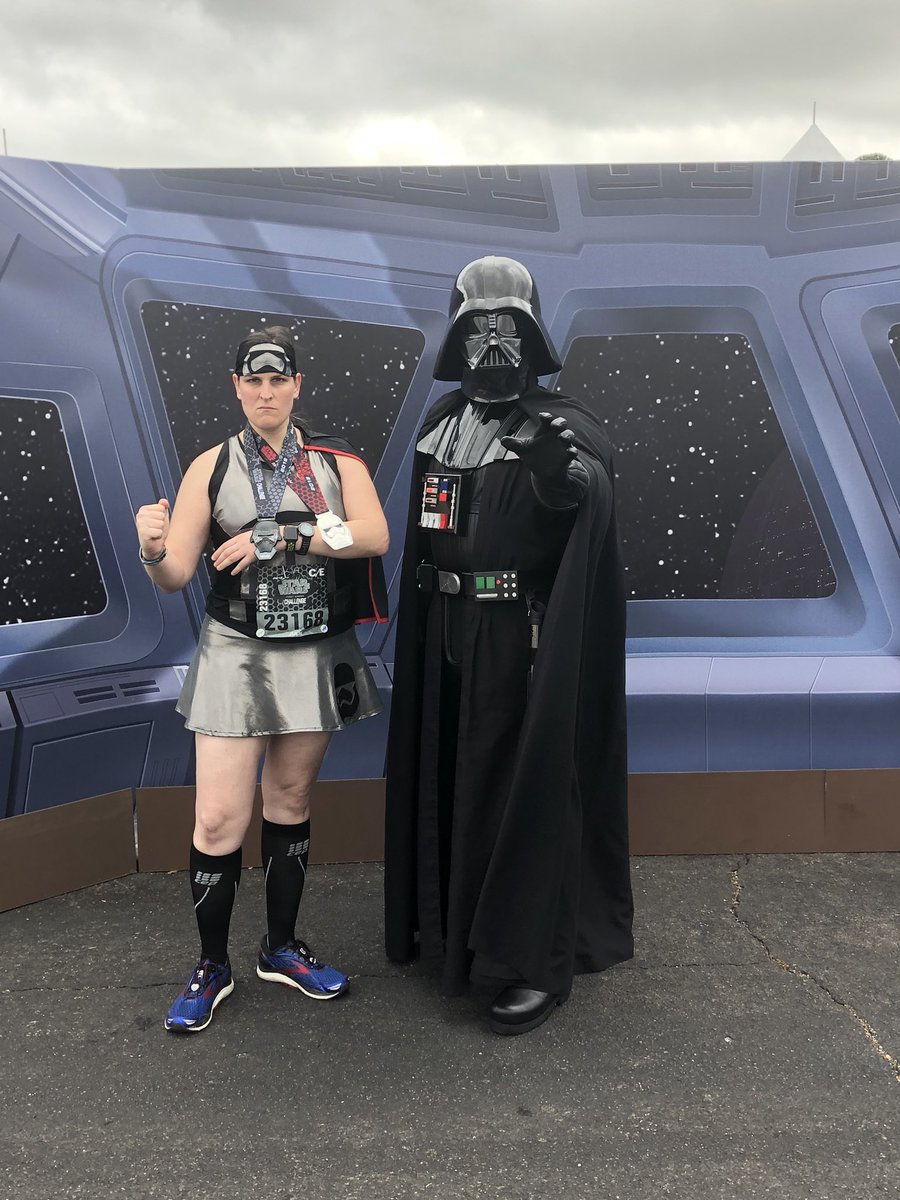 JulieRei's tweet photo. Peace is a lie. There is only Passion.
Through Passion I gain Strength.
Through Strength I gain Power.
Through Power I gain Victory.
Through Victory my chains are Broken.
The Force shall free me.
The #FirstOrderChallenge is now complete!
#StarWarsHalf #RunDisney #TransGirlsCan https://t.co/dkWkVhBF60