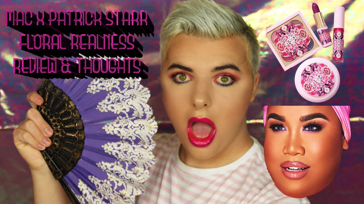 jakehornerr's tweet photo. MY MAC X PATRICK STARRR FLORAL REALNESS COLLECTION REVIEW IS UP NOW :)) #MacPatrickStarr @patrickstarrr @MACcosmetics 💖🌸 https://t.co/fkfq6XszVx https://t.co/vRltdt5uqG