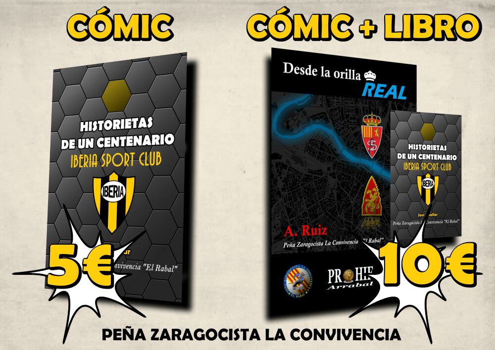 PZLC's tweet photo. Mañana a partir de las 17.00 estaremos en INDEPENDENCIA 39 (entre correos y c/Juan Bruil) con las ultimas existencias del cómic del Iberia #ISC100 y el libro Desde la orilla realz junto a nuestros amigos de los diletantes. Os esperamos https://t.co/5Y6AglSaBX