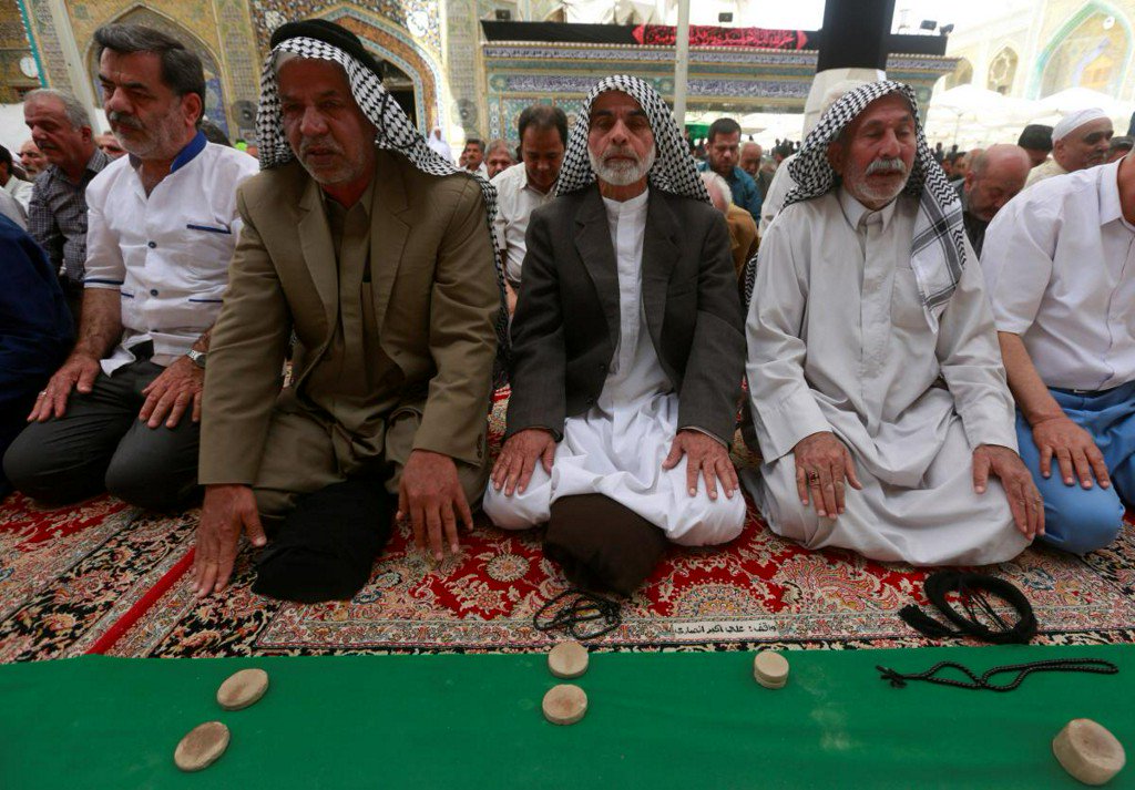 Reuters's tweet photo. Iraqi shrine tablets offer blessings, cures and a living https://t.co/5uw8otkqqx https://t.co/xpW4otKWnb