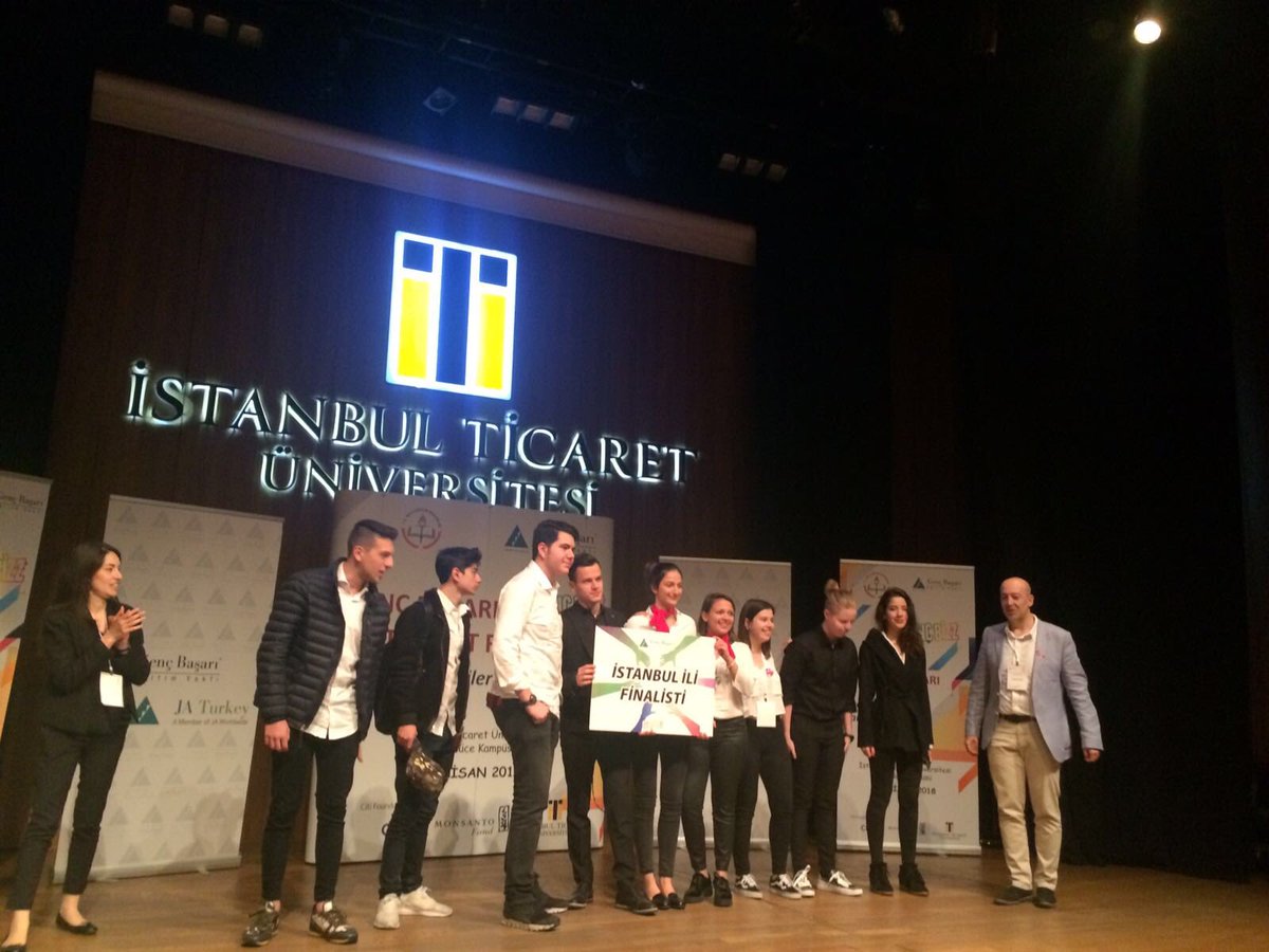 E-KAN Türkiye finalinde... #gencbasari #gencbizz #jaturkey #juniorachievement <a href="/SAC_XZone/">SAC X-Zone</a> @SACamerikan