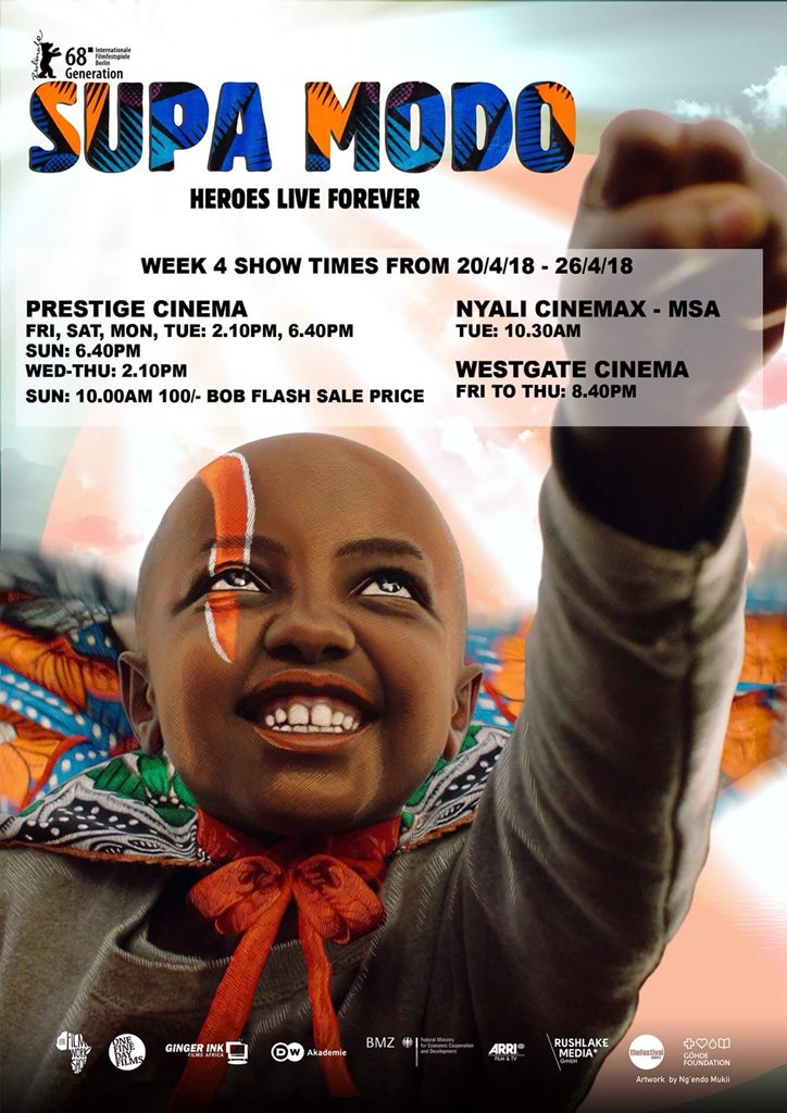 Ngartia's tweet image. Go watch @SupaModoFILM!

I don’t know how it manages to wring your feels out while still being incredibly hilarious.

Take your kids, take your siblings, take your parents (especially Kikuyu mothers!!!)... Take everyone!!!

#SupaModo