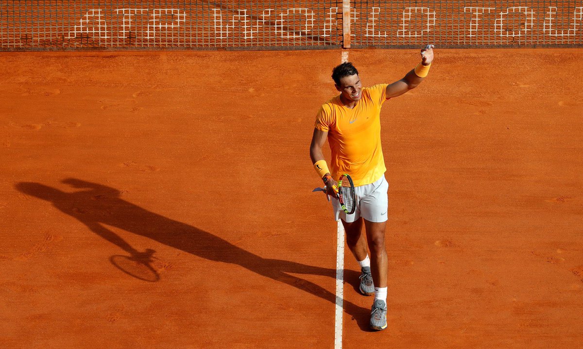 ClinicaTenis's tweet photo. ¡ Enorme @RafaelNadal ! ✌🏻👏🏻

Gana su 1️⃣1️⃣ título en @ROLEXMCMASTERS 

🏆🏆🏆🏆🏆🏆🏆🏆🏆🏆🏆

R. Nadal se impone en la final a K. Nishikori 6-3/6-2

#Masters1000Montecarlo https://t.co/tSfZHKE3sl