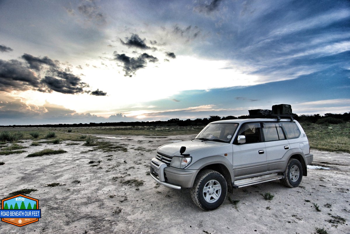 roadbeneathfeet's tweet photo. Gravel, water, sand, mud and epic #landscapes - The #Toyota #Prado90 in its natural habitat! #Botswana #bush #Khutse #GameReserve.
#RBOFTacklesKhutse #RBOF #GoTravelExplore #Africa #adventure #travel #explore #offroading #overlanding #selfdrive #4x4 #Bridgestone #Frontrunner https://t.co/QO5lD4S3NW