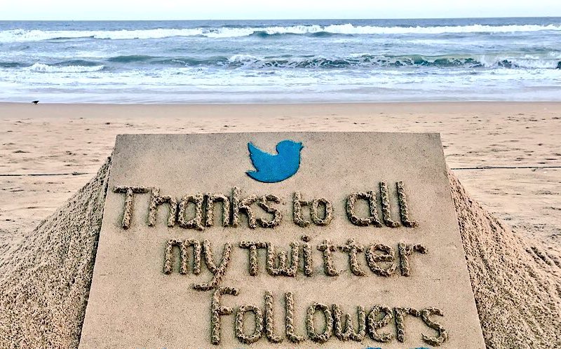 sudarsansand's tweet photo. Thanks to all my @Twitter followers. I reached #500000 mark today.
I am grateful to each one of you. 🙏 https://t.co/fgKRNR84OL