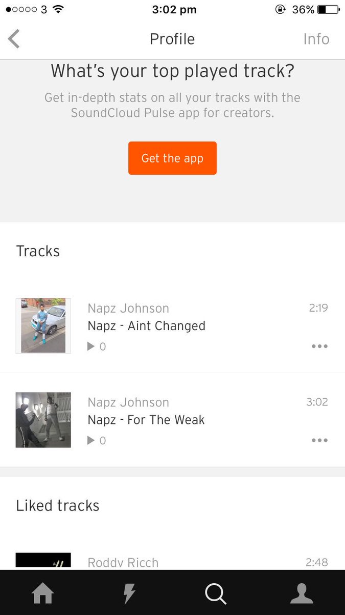 2 new tracks out now go check dat ☄️☄️