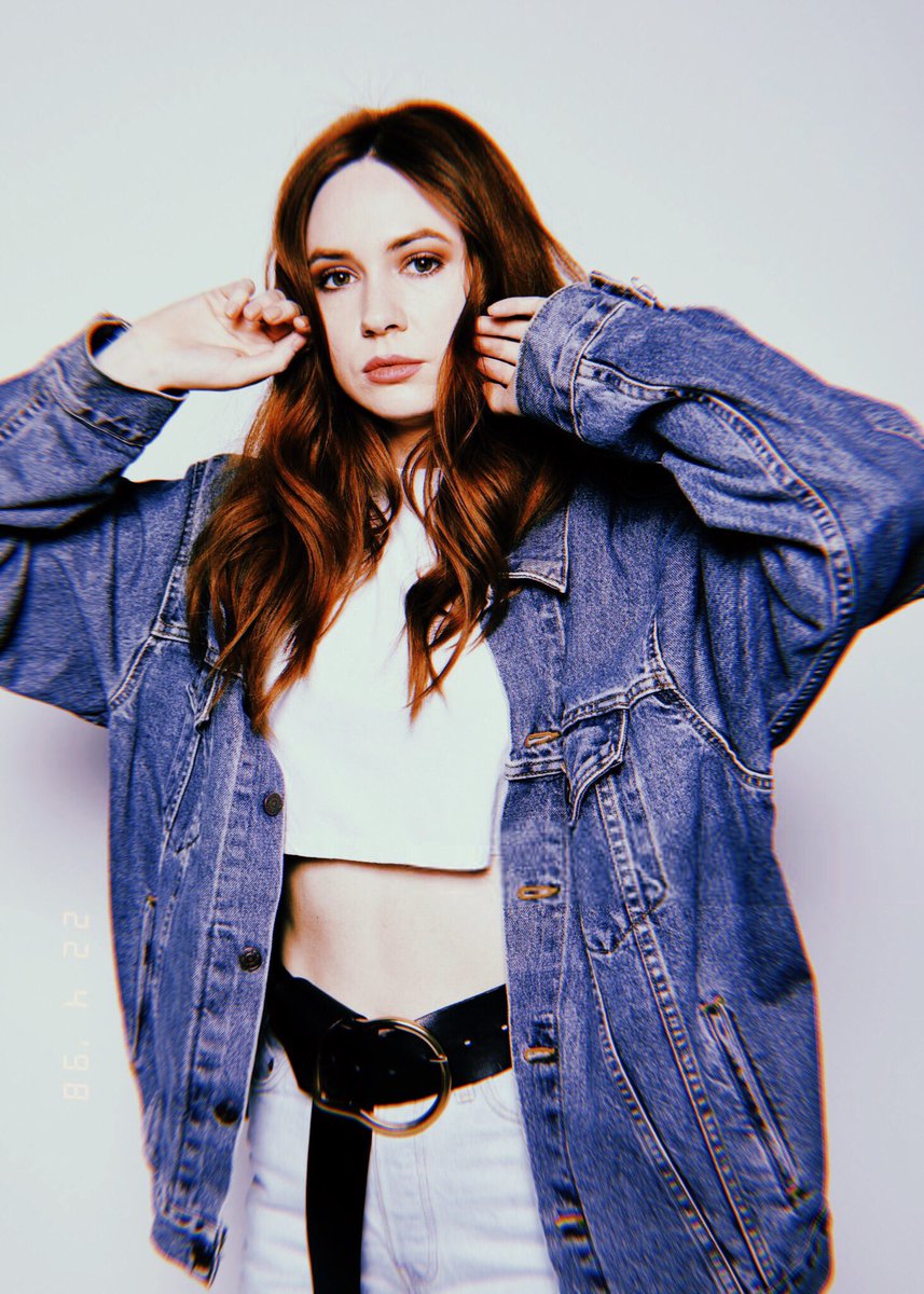 New Karen Gillan photoshoot at the Tribeca Film Festival. ✨ @Tribeca @ karengillan #DoctorWho, image size:857x1200