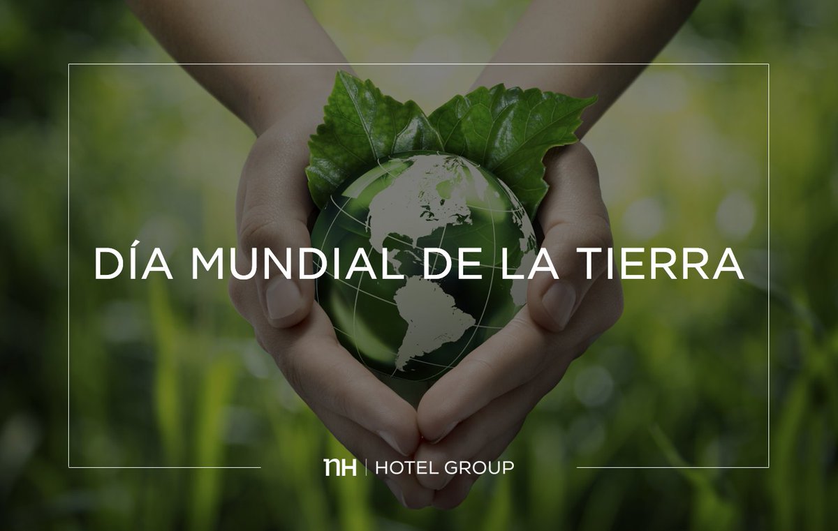 nhhotelsar's tweet photo. ¡Que todos los días sean días de la tierra!
#EarthDay2018 #DíaDeLaTierra2018 #NHEnvironment #CuidaAlPlaneta https://t.co/ENqlXkmFRS