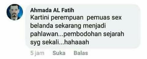 narkosun's tweet photo. Lagi viral di facebook. Penghinaan kepada pahlawan nasional (Kartini). Akunnya sudah hilang. 

Apa ada yg bisa klarifikasi? 

@Takviri @WahhabiCC @TolakBigotRI @PartaiSocmed @wakilgubernurKW @wahhabicc_jabar @qitmr https://t.co/c2LxveOyEw