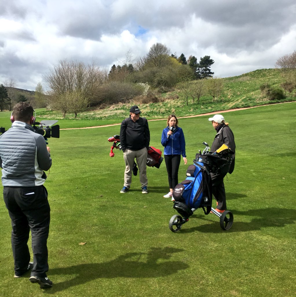ScottishGolf's tweet photo. 📷 | Great fun @cpgolfclub’s Open Day showcasing what the club has to offer new members! If you’re looking for a vibrant, fun, community club in Edinburgh get in touch! 

Huge thanks to @RandA for bringing along the famous @TheOpen Claret Jug, it went down a storm! https://t.co/raiHrqdcSk