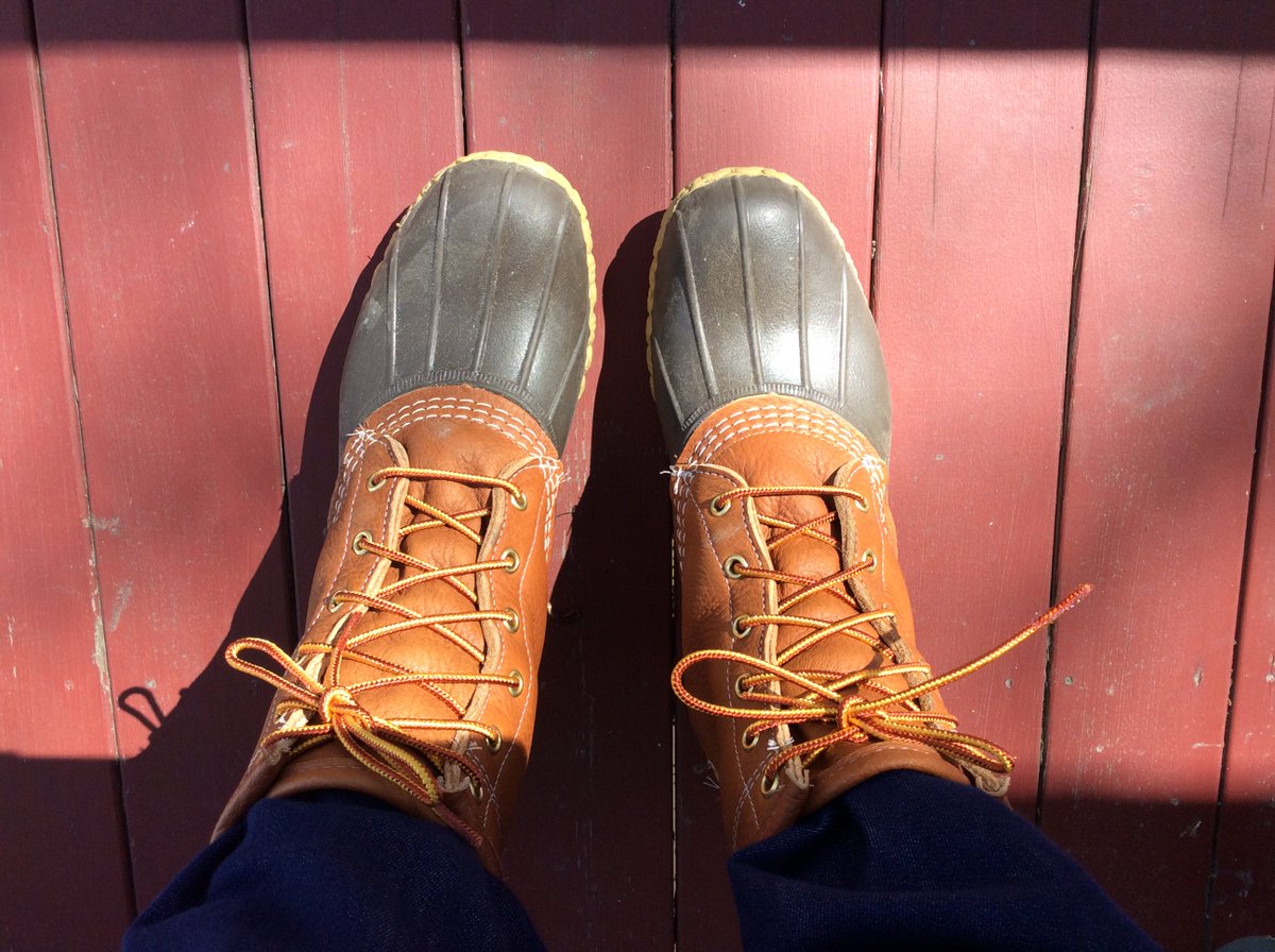 Thank you, Tejasa, for my first-ever pair of Bean Boots! #LLBean