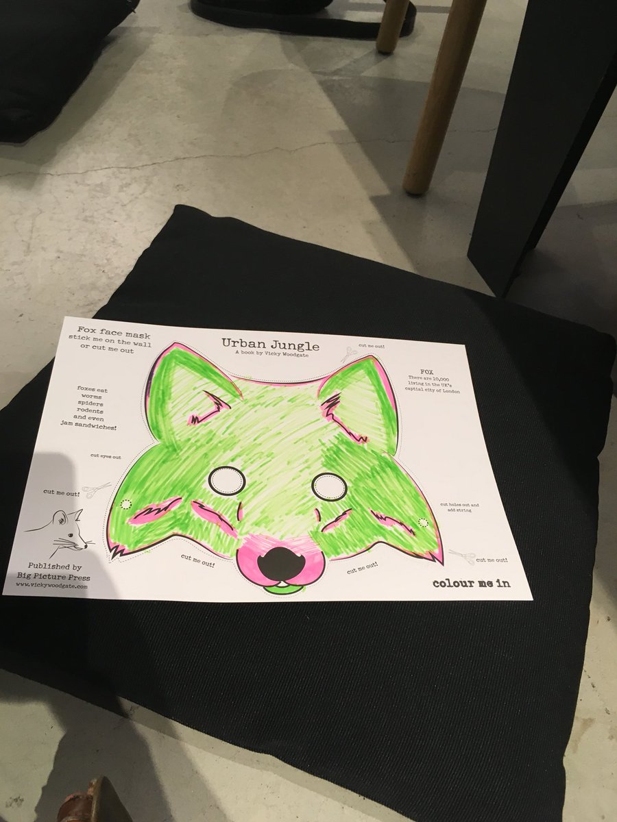 BigPicturePress's tweet photo. We’ve had a great time with @vickywoodgate today at the @Tate 🐿🦔 #UrbanJungle https://t.co/2iO7CBUpaO