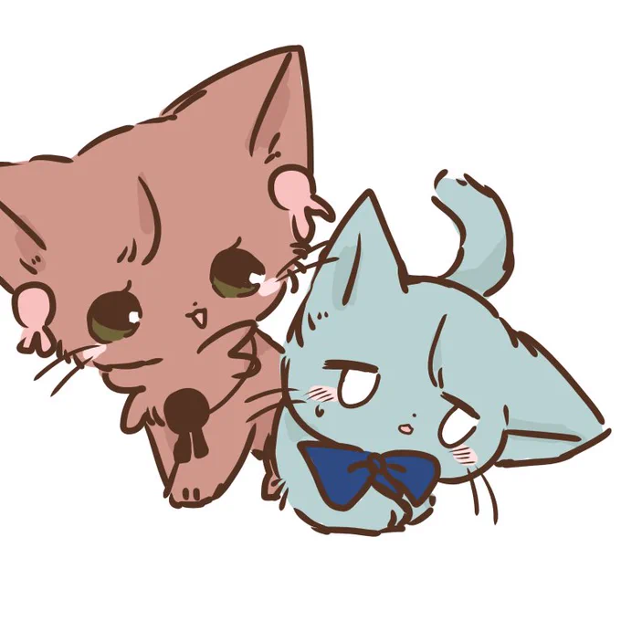 裏に昔あげてた擬獣化です
1枚10分くらいで描いてるからかなり雑なんだけど…リサ猫はお気に入りです? 