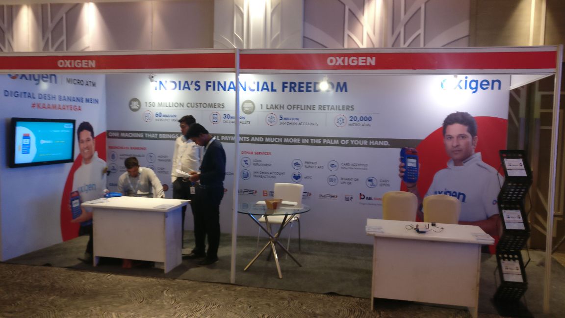 OxigenServices's tweet photo. @OxigenServices at 2nd MiNE INDIA 2018 - Microfinance &amp; NBFCs Exhibition cum Conference, 20th April 2018, Hotel Marriott, Ahmedabad

#_digitalIndia #financialfreedom #MicroATM https://t.co/1eelk9a2d0