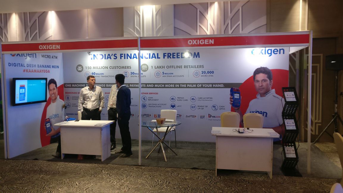 OxigenServices's tweet photo. @OxigenServices at 2nd MiNE INDIA 2018 - Microfinance &amp; NBFCs Exhibition cum Conference, 20th April 2018, Hotel Marriott, Ahmedabad

#_digitalIndia #financialfreedom #MicroATM https://t.co/1eelk9a2d0