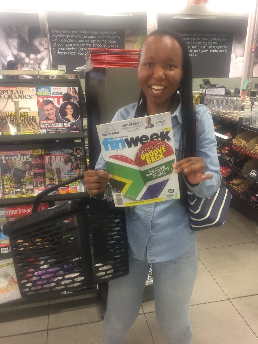 lirajazmine's tweet photo. Previleged to have my article in @finweek. What a lovely feeling.
@P0werMani https://t.co/RqXrBGejnk