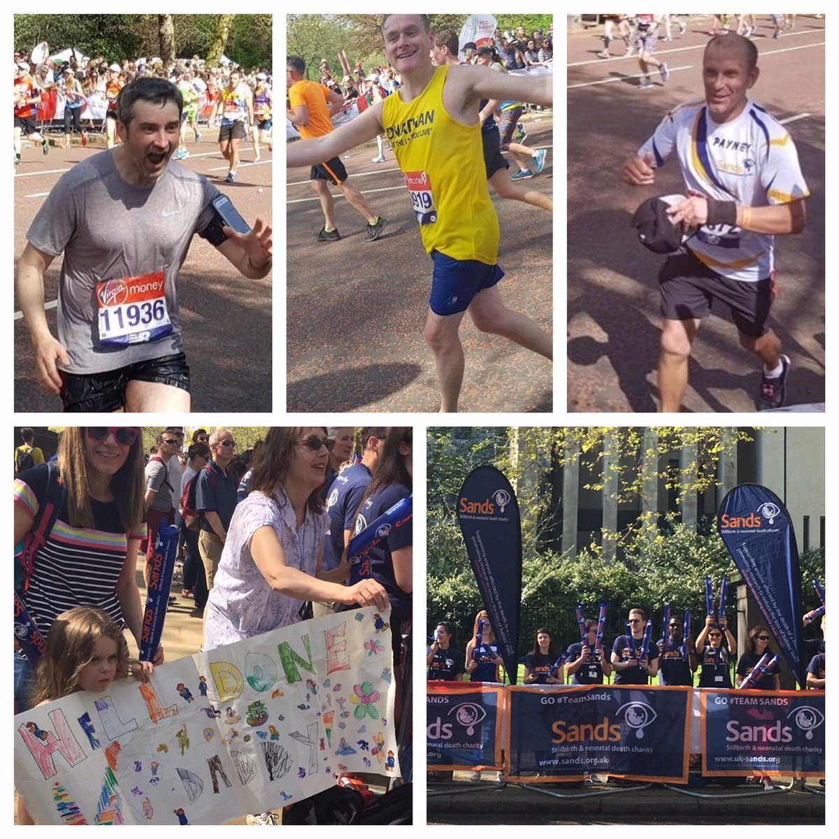 Shout out to #TeamSands #LondonMarathon – Our amazing Cheer Squad are out in full-force on Birdcage Walk giving our incredible runners a huge cheer as they run to the finish line! Make sure to look out for us and give us a big wave as you storm past! #TeamSands #LondonMarathon