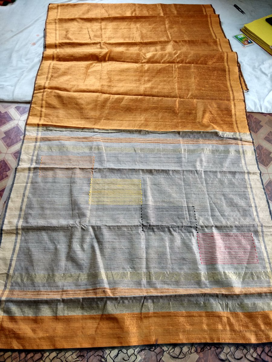 irhandloom's tweet photo. Tusser Silk saree with dupion texture...
This is bhagalpuri handwoven silk saree...
Order now...Bulk order most welcome...
#silk #silksaree #sareelove #fashion #fashionwear #classic #bhagalpuriSilk #saree #onlineshopping #sundayshopping #bestshopping #irhandloom https://t.co/TkRwvVcQAT