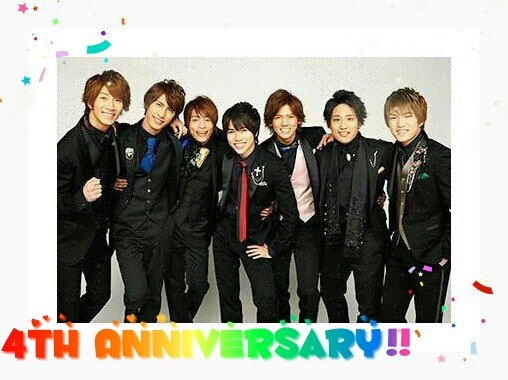 2014.4.23~2018.4.23

ジャニーズWESTデビュー4周年おめでとう。７人になってくれて、デビューしてくれて本当にありがとう。５年目も、ますますの活躍祈ってます。

#ジャニーズWEST
#ジャニーズWEST4周年