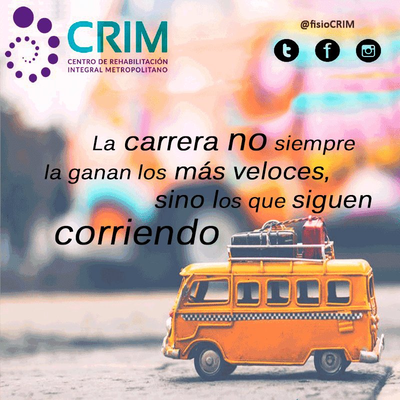 fisiocrim's tweet photo. #FisioCRIM #Fisioterapia #Fisiatría #obstáculos #metas #superación #éxito #crecimiento #seguir #ganar #positivo #triunfo https://t.co/LbOBCI6lNn