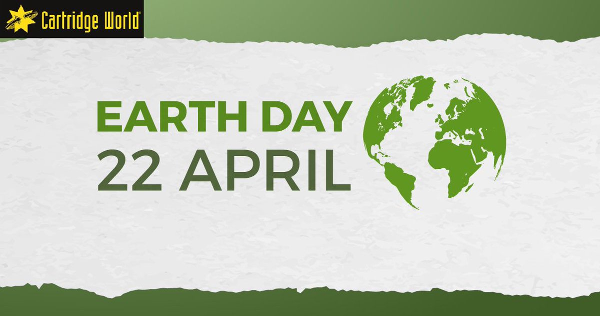 Ink_Toner_CW's tweet photo. In honor of #EarthDay, we ask everyone to be mindful of #printing habits and paper usage, so we can all help drastically reduce the amount of paper and energy waste. Learn more: https://t.co/V0wGPKc5ns https://t.co/CUl5gRSzhM