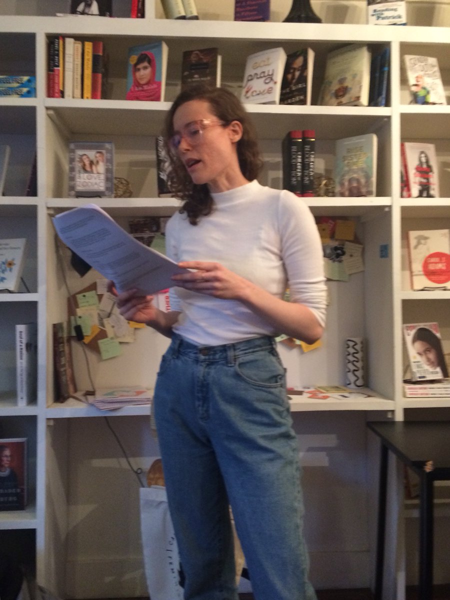 RenegadeReading's tweet photo. Huge thanks to our amazing readers on Friday at @cafeconlibrosbk: Bibi Deitz, Olivia Travis, Jackie Bellando (@reachingjoy3), &amp; Nicole Shawan Junior. Join us next month for more words: follow us on https://t.co/4RE30Gzv1O or join our mailing list https://t.co/xdf8BeyK5R. 💜📚 https://t.co/7WtHeU6YUM