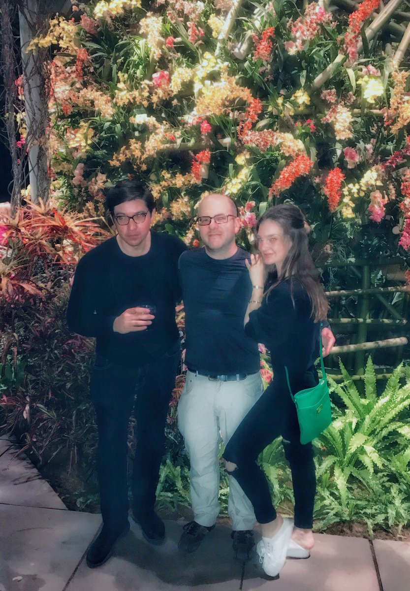 edjsandoval's tweet photo. A flowery stroll by the @NYBG with @chelsiamarcius & @bpaddockNYC #Orchids #orchidshow #DanielOst #NYBG #botanicgarden #nybotanicalgarden “Love is an orchid which thrives principally on hot air.” #MyrtleReed https://t.co/yloqCvcS2z