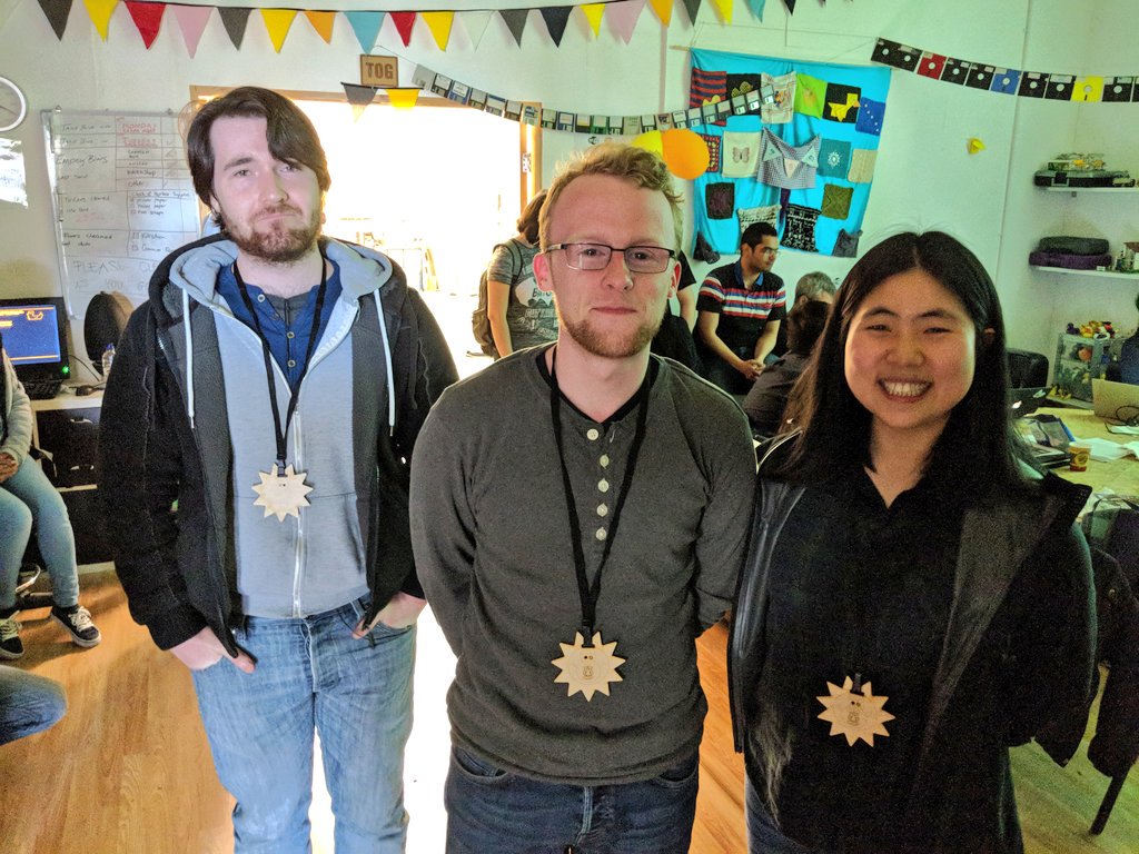 SciHackDay_Dub's tweet photo. The @axonista Design Award goes to ConDUCKtor!
#SHDD https://t.co/4TfSYkYk8D