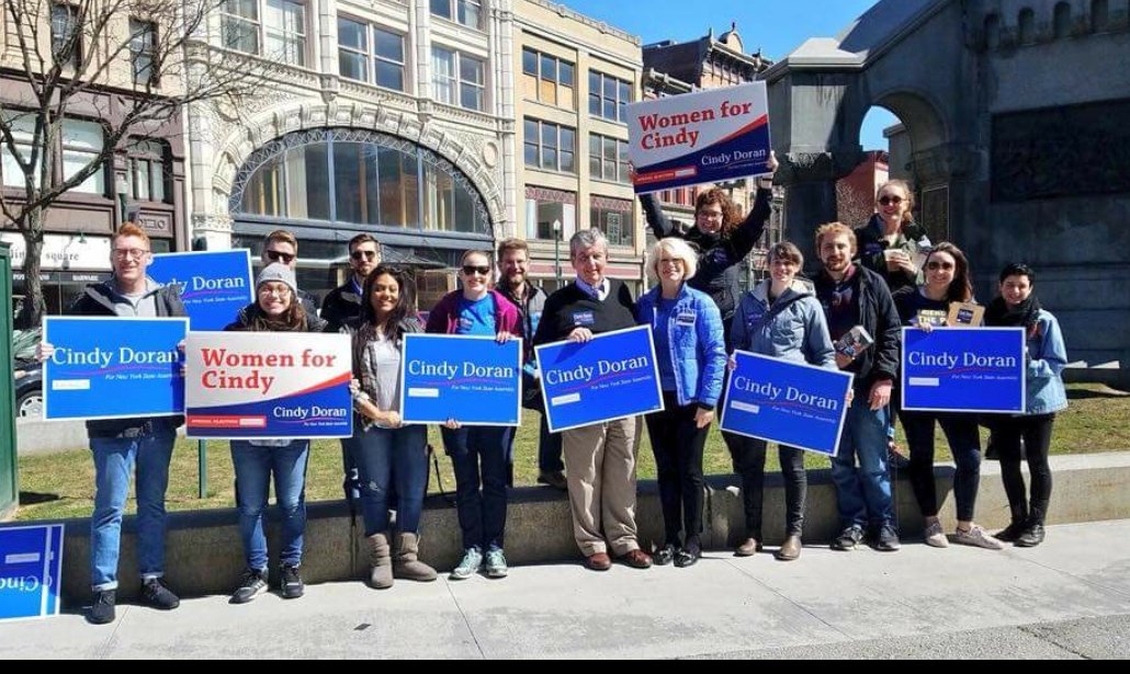 SteveMcNY's tweet photo. Typically you'd hold a rally in a place that was actually in the district you wanted to represent..... but that would require actually being in touch with the district.
#AshbysArmy is ready
Ashby
Assembly
April 24th https://t.co/LfeNCT1hVI