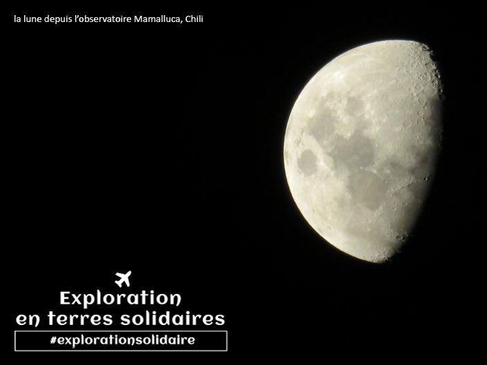 Clownath's tweet photo. Voir la lune comme jamais, c'est ce qu'il est possible de faire depuis des observatoires au Chili. Découvrez ma candidature pour les bourses #explorationsolidaire de @VillageMonde https://t.co/fVJ8AC7P1X #villagemonde #vaolo #sustainableexploration #paradisehole https://t.co/bHWOq3An2w